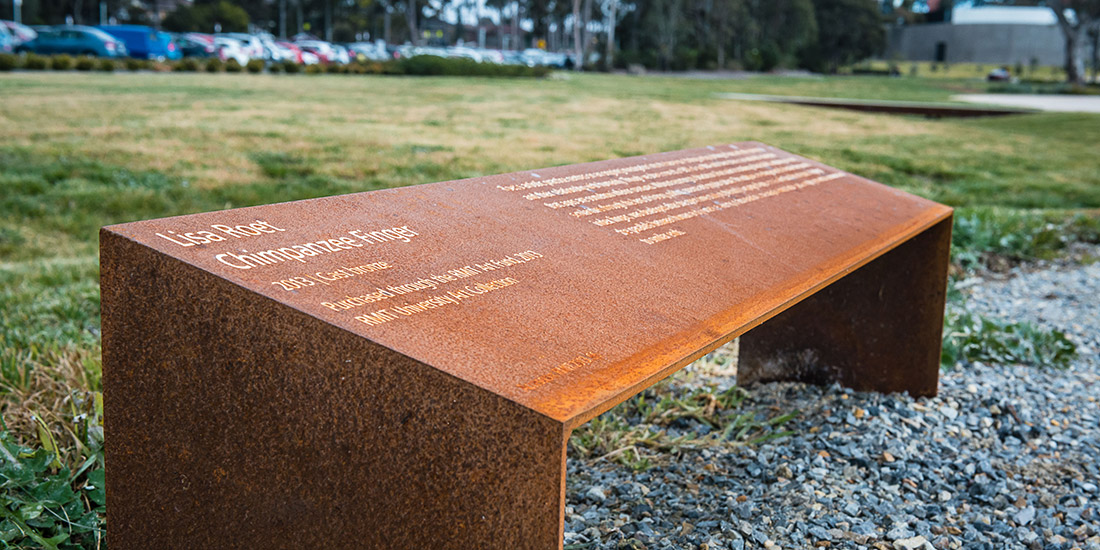 Coreten interpretive sign 1