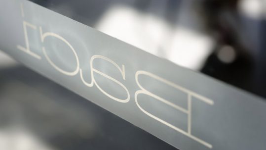 Glass safety decal